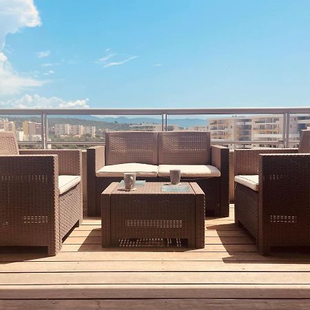 Grand Studio Toit Terrase Ajaccio อฌักซิโอ้ ภายนอก รูปภาพ